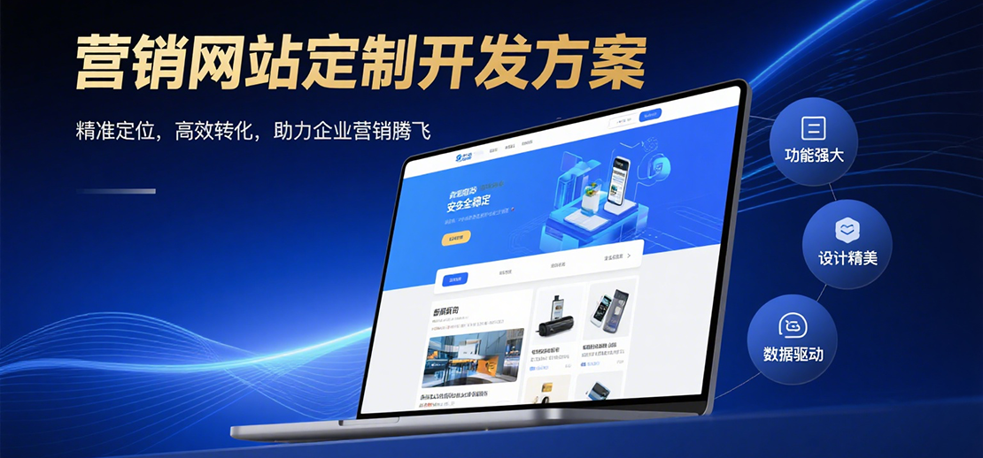 錯過這個營銷網(wǎng)站定制方案，您將錯失行業(yè)黃金機遇！
