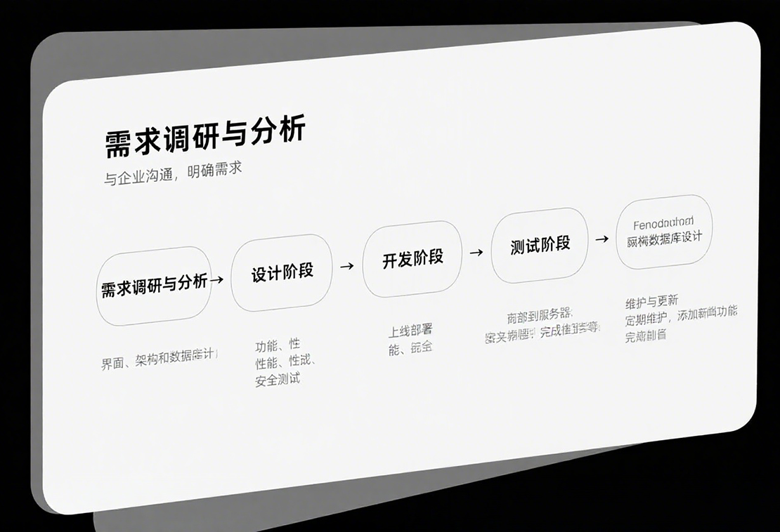 網站開發流程圖
