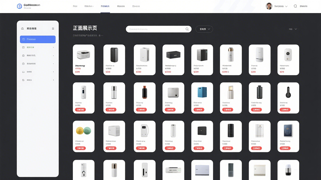 產(chǎn)品服務(wù)展示頁效果圖 產(chǎn)品服務(wù)展示頁效果圖