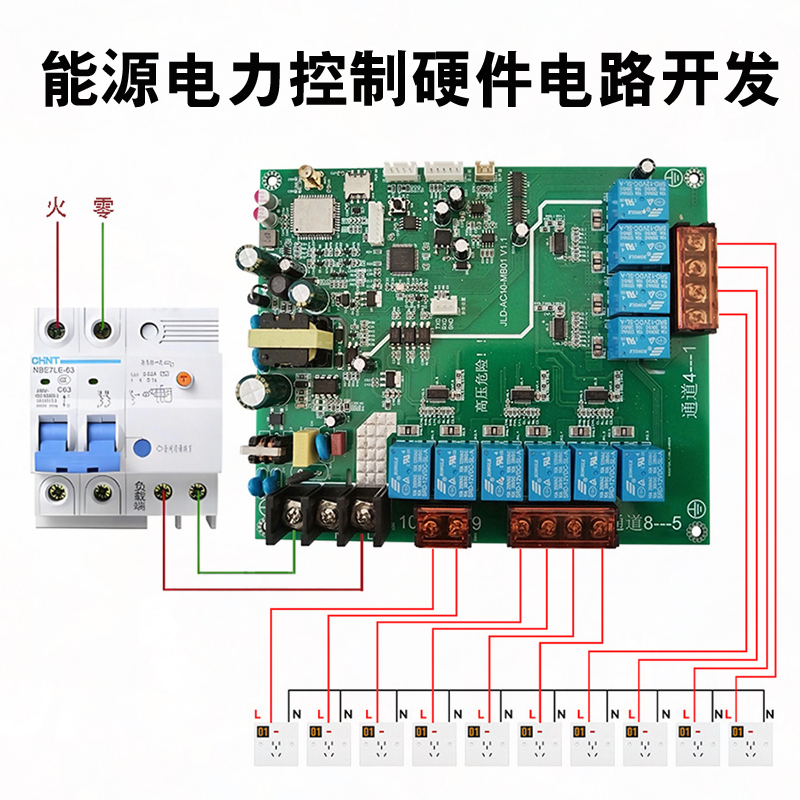 聚焦能源電力：充電樁及太陽能硬件電路控制板定制開發全方案